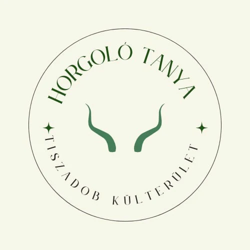 Horgoló Tanya logó